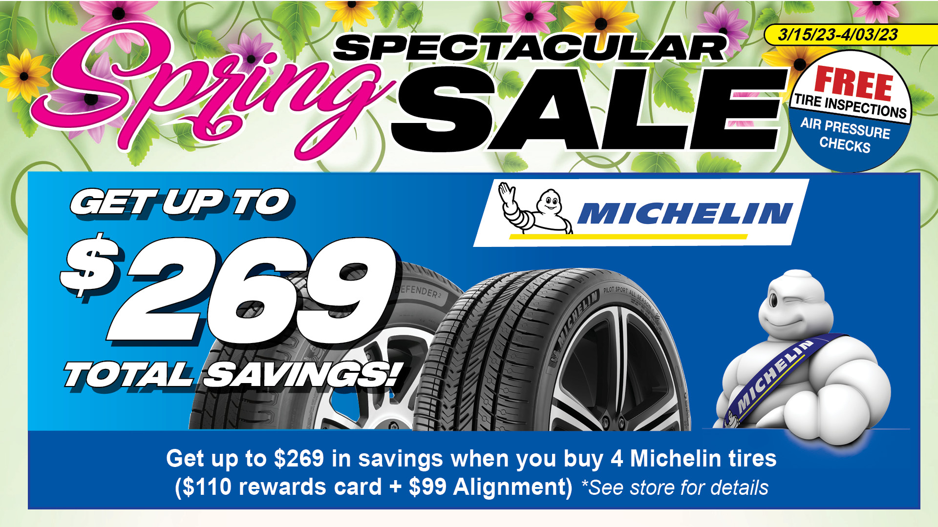 Spring Spectacular Sale!